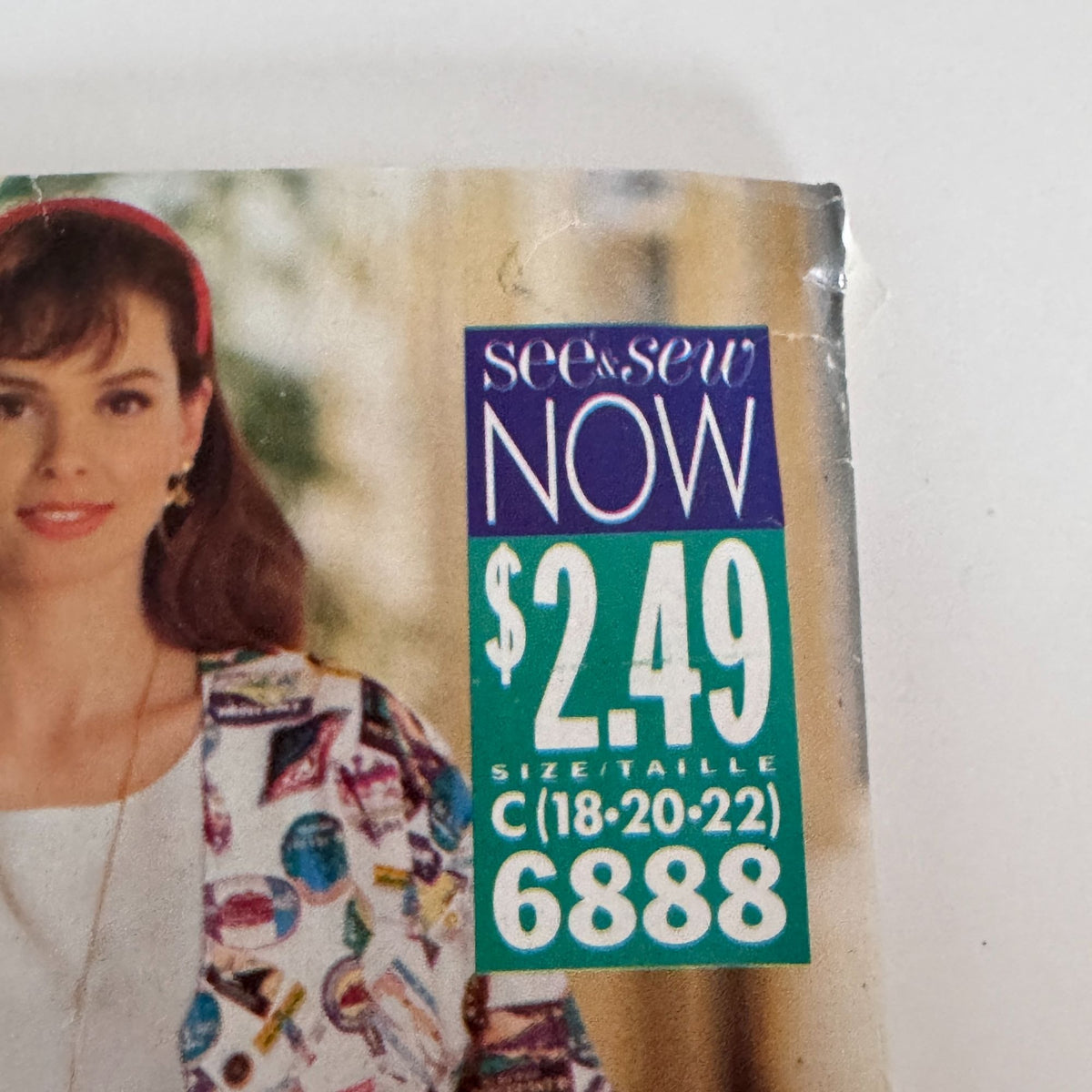 Butterick Sewing Pattern 6888 Summer Shirt Shorts Top Easy Casual 18-22 Uncut Vintage 1990s