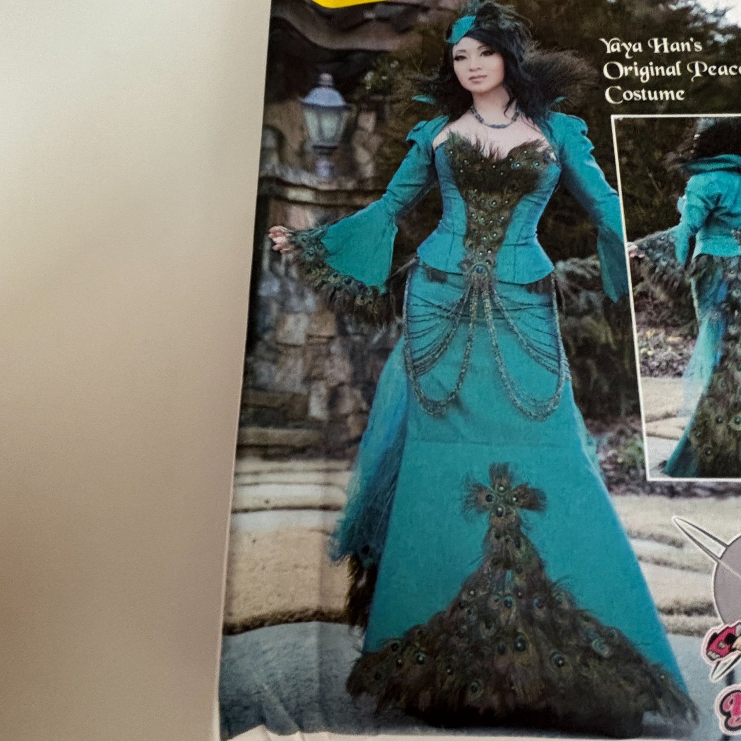 McCalls Sewing Pattern M7218 Peacock Costume Corset Skirt Gown 14-22 Yaya Han Uncut