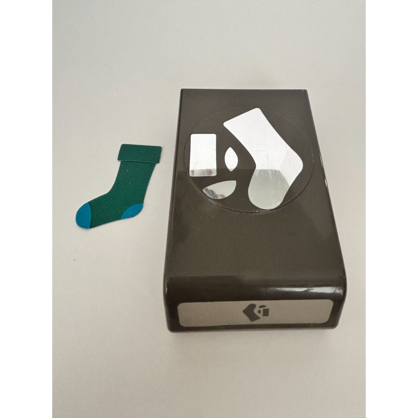 Stampin Up Paper Punch Christmas Stocking Builder Card Making Craft Gift Tag Shape Winter
