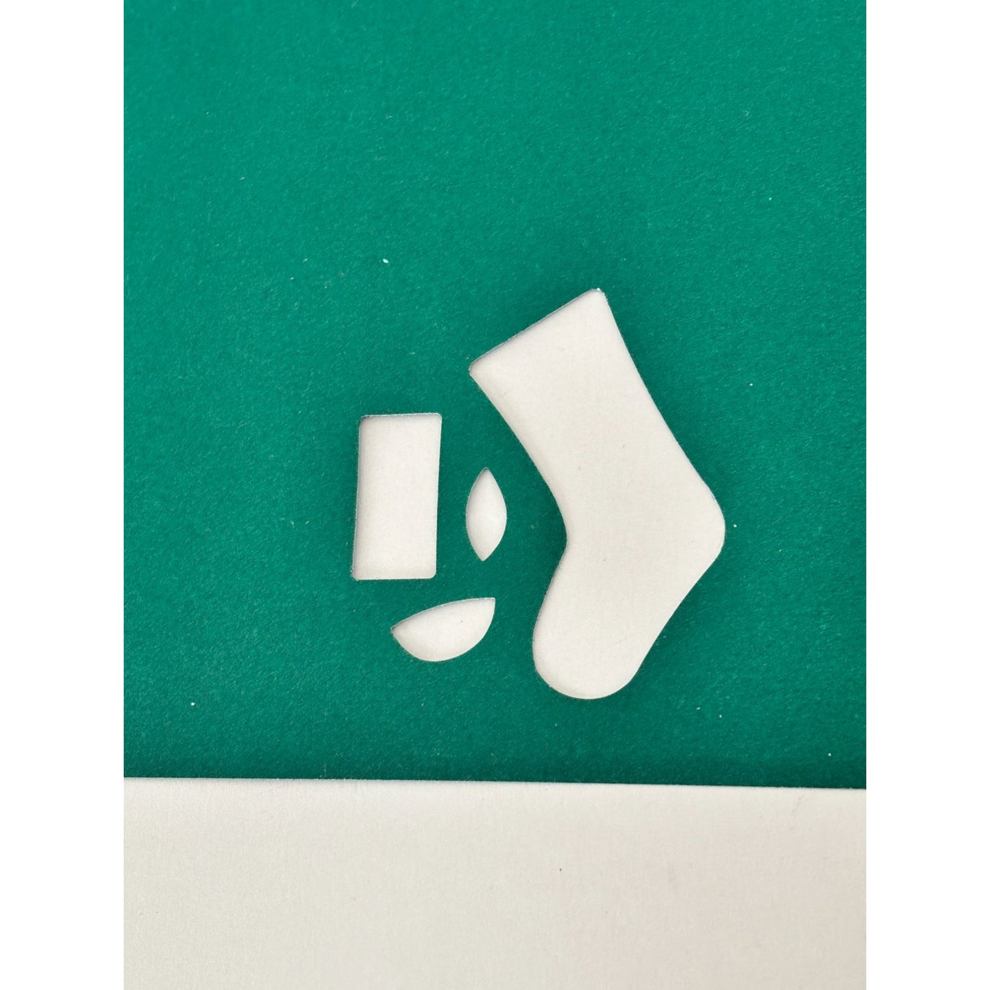 Stampin Up Paper Punch Christmas Stocking Builder Card Making Craft Gift Tag Shape Winter