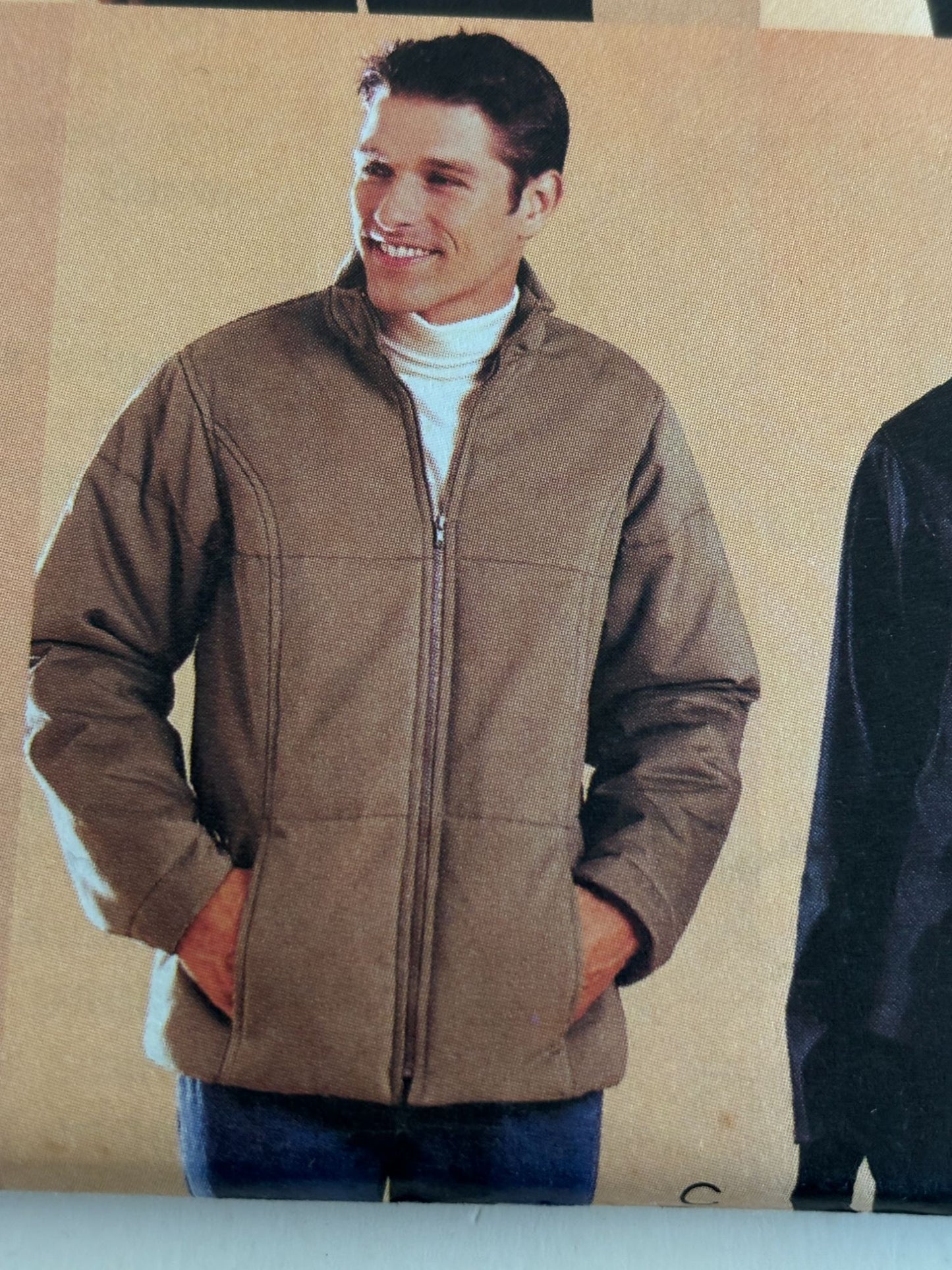 McCalls Sewing Pattern 3029 Unisex Jacket Fleece Vest Winter Classic Fit S M L