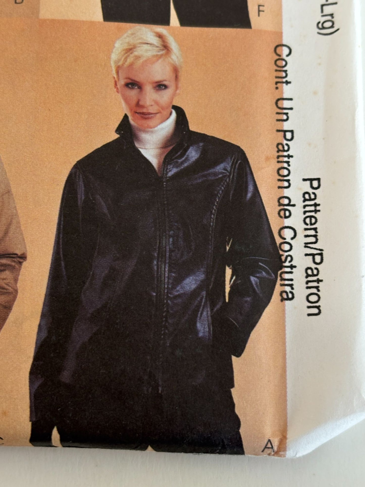 McCalls Sewing Pattern 3029 Unisex Jacket Fleece Vest Winter Classic Fit S M L