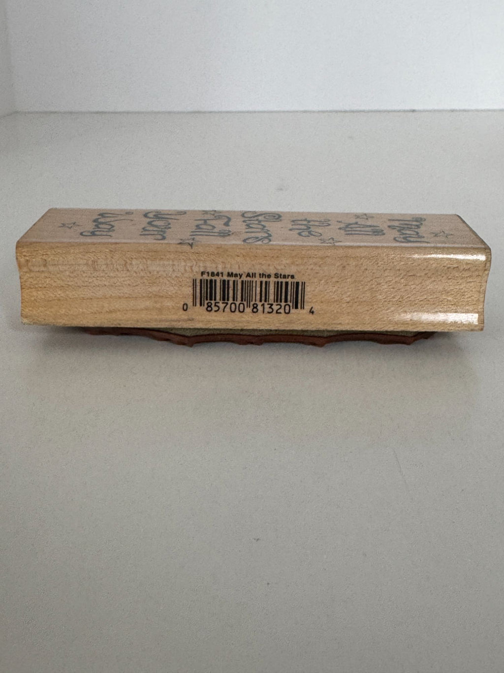 Hero Arts Rubber Stamp May All The Stars Fall Your Way Good Luck Card Making