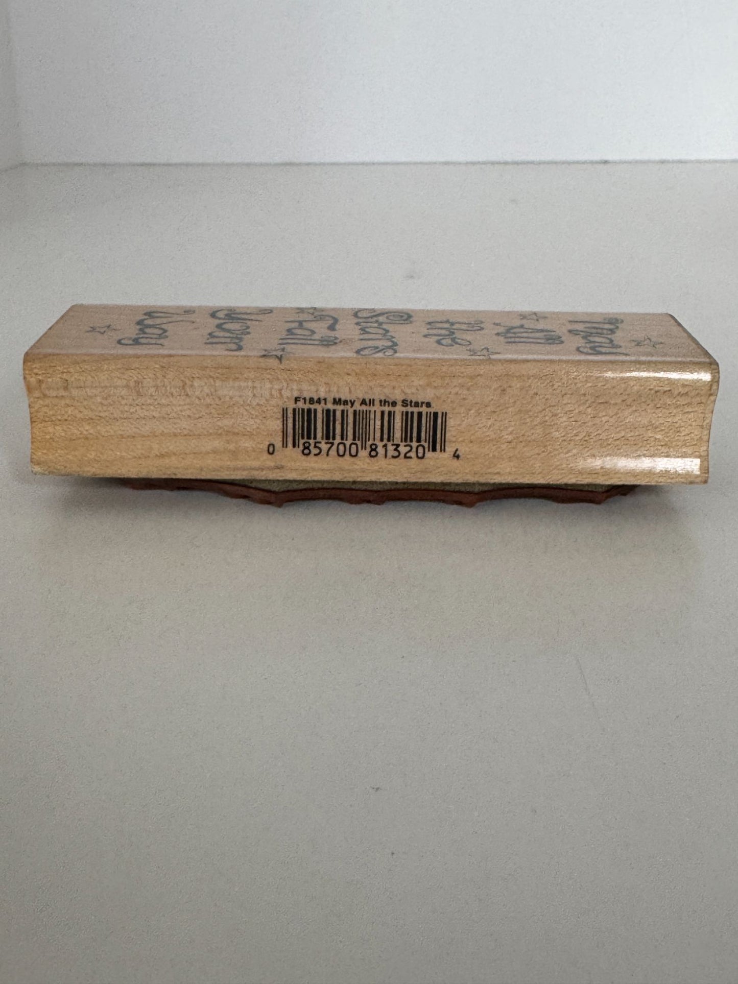 Hero Arts Rubber Stamp May All The Stars Fall Your Way Good Luck Card Making