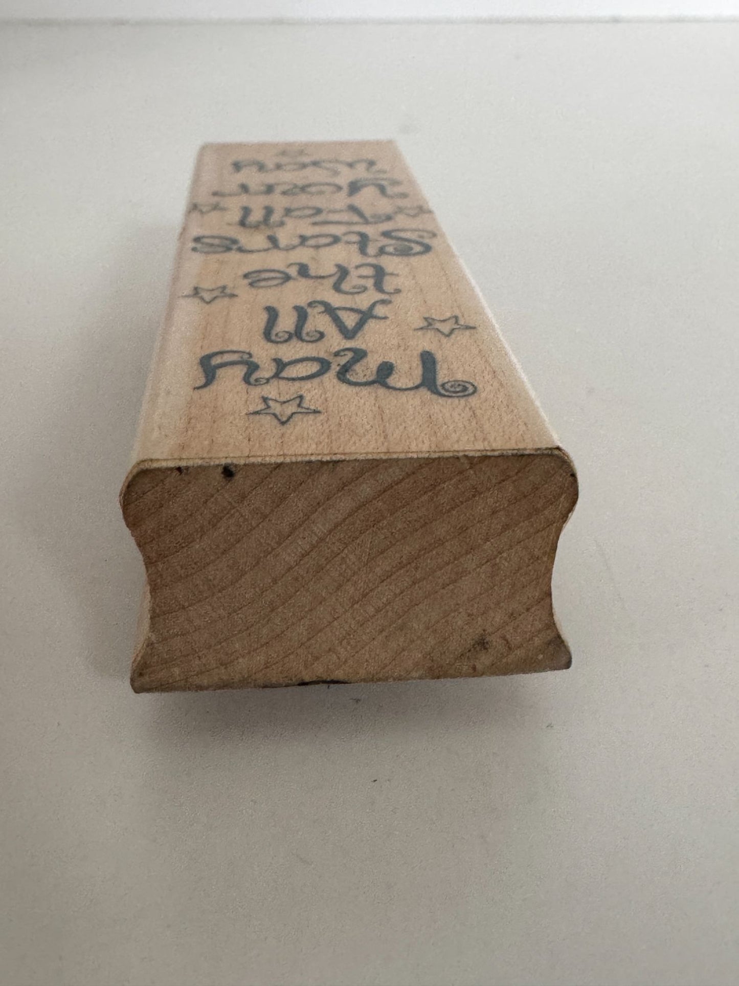 Hero Arts Rubber Stamp May All The Stars Fall Your Way Good Luck Card Making