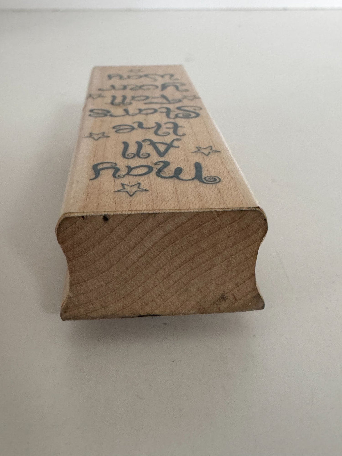 Hero Arts Rubber Stamp May All The Stars Fall Your Way Good Luck Card Making