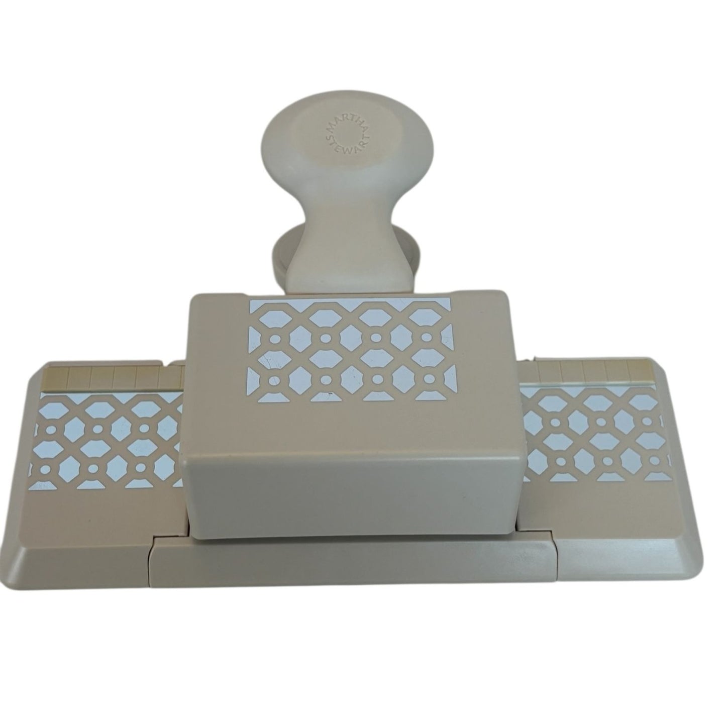 Martha Stewart Deep Edge Punch Trellis Train Fence Paper Craft Border Cardmaking