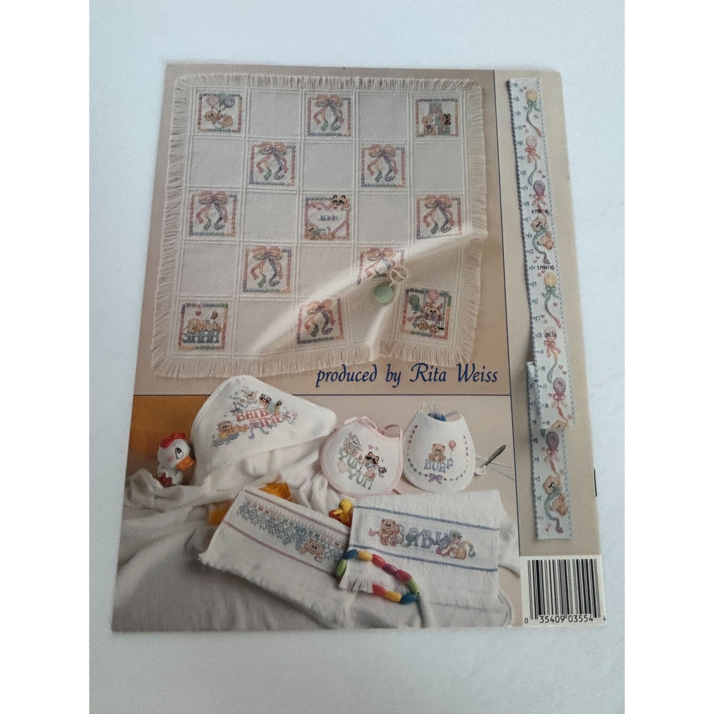 American School of Needlework Cross Stitch Patterns Book Welcome Baby Nursery