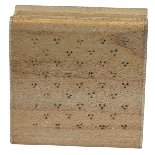 DOTS Rubber Stamp Tiny Dot Pattern Small Circles Background Card Making Crafting