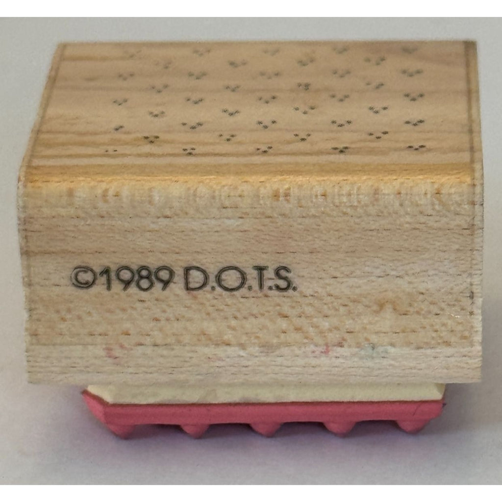 DOTS Rubber Stamp Tiny Dot Pattern Small Circles Background Card Making Crafting