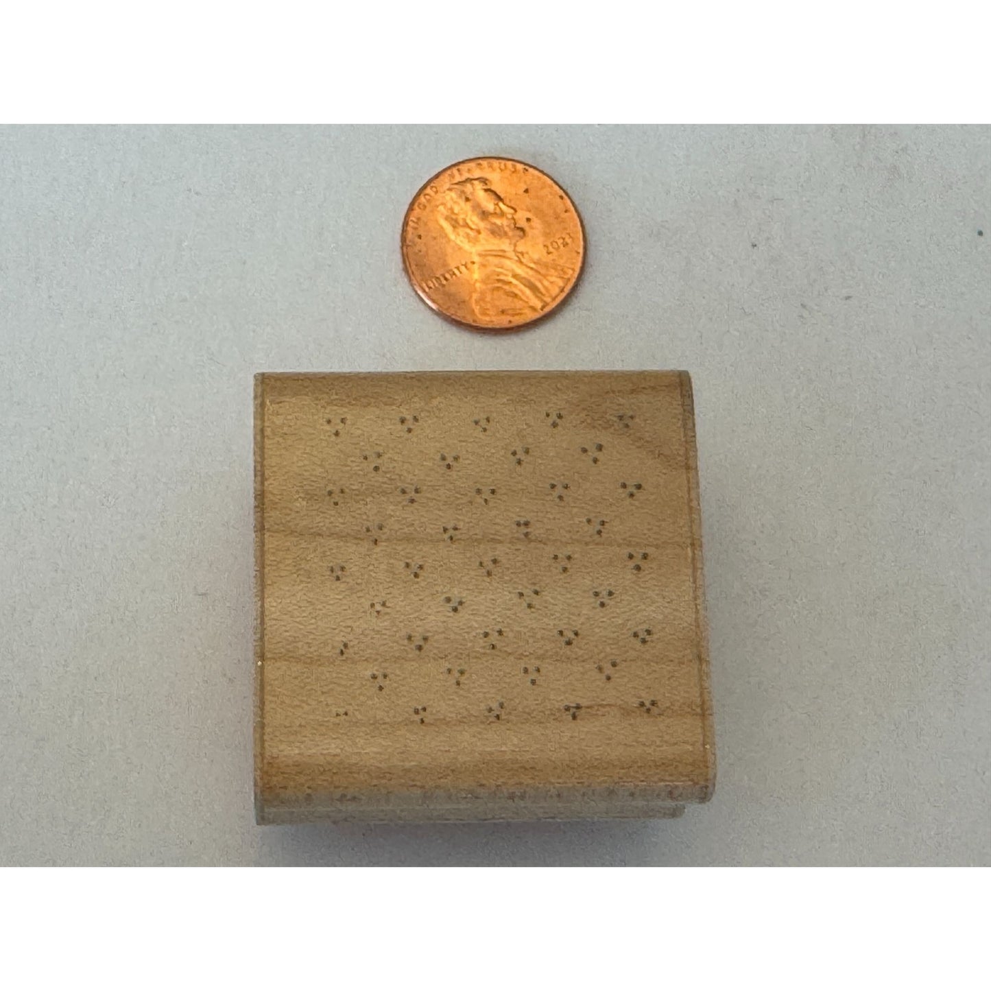 DOTS Rubber Stamp Tiny Dot Pattern Small Circles Background Card Making Crafting