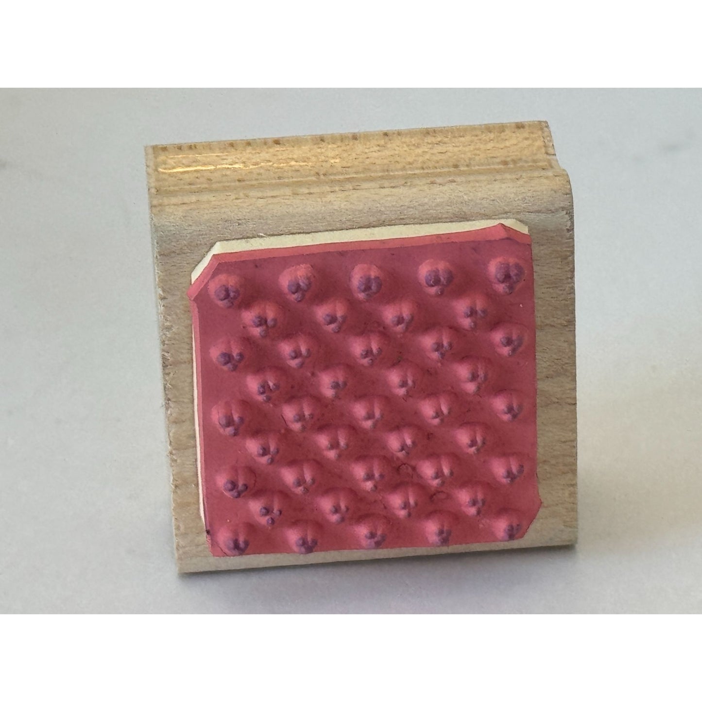 DOTS Rubber Stamp Tiny Dot Pattern Small Circles Background Card Making Crafting