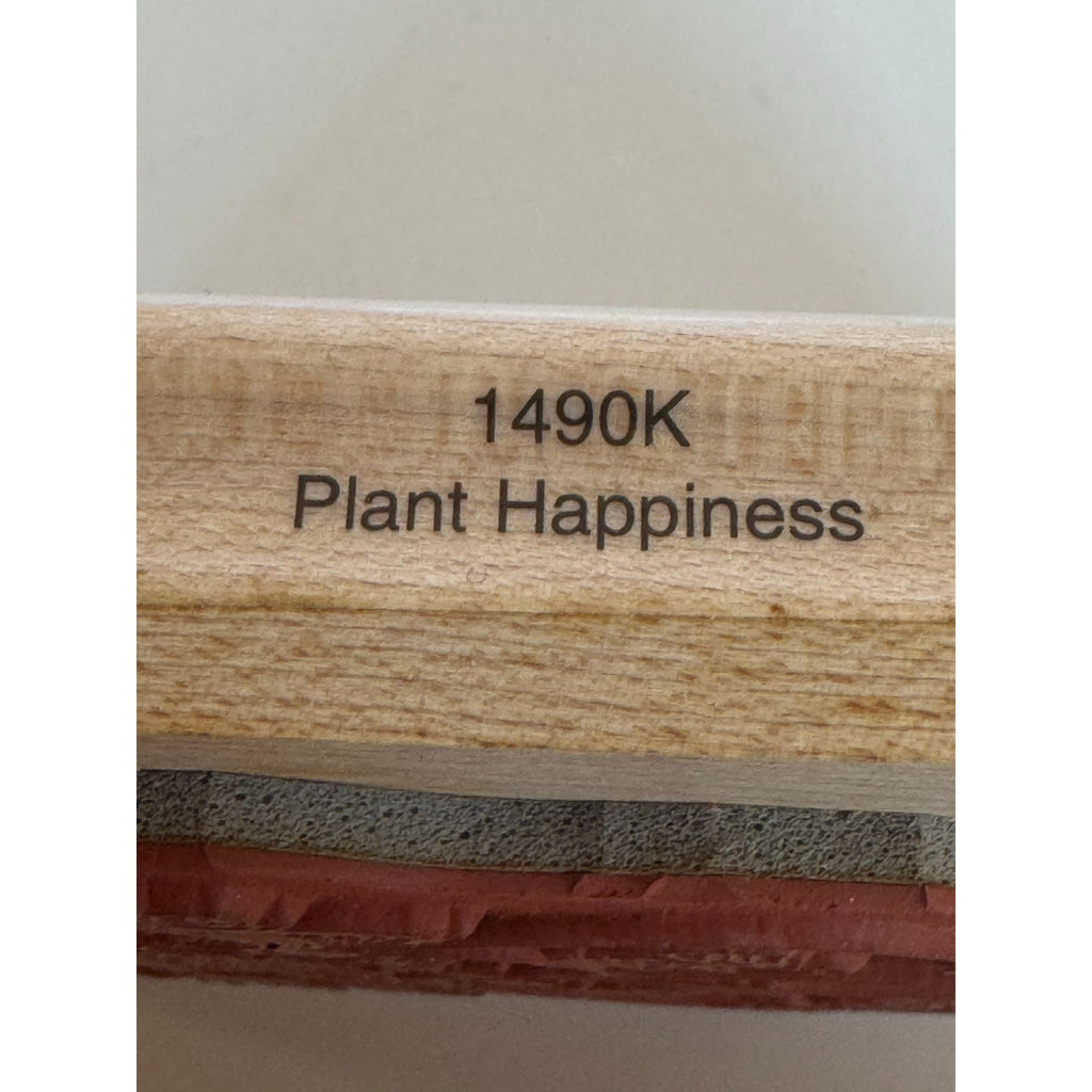 Penny Black Rubber Stamp Plant Happiness Angel Gardener Garden Seed Card Making