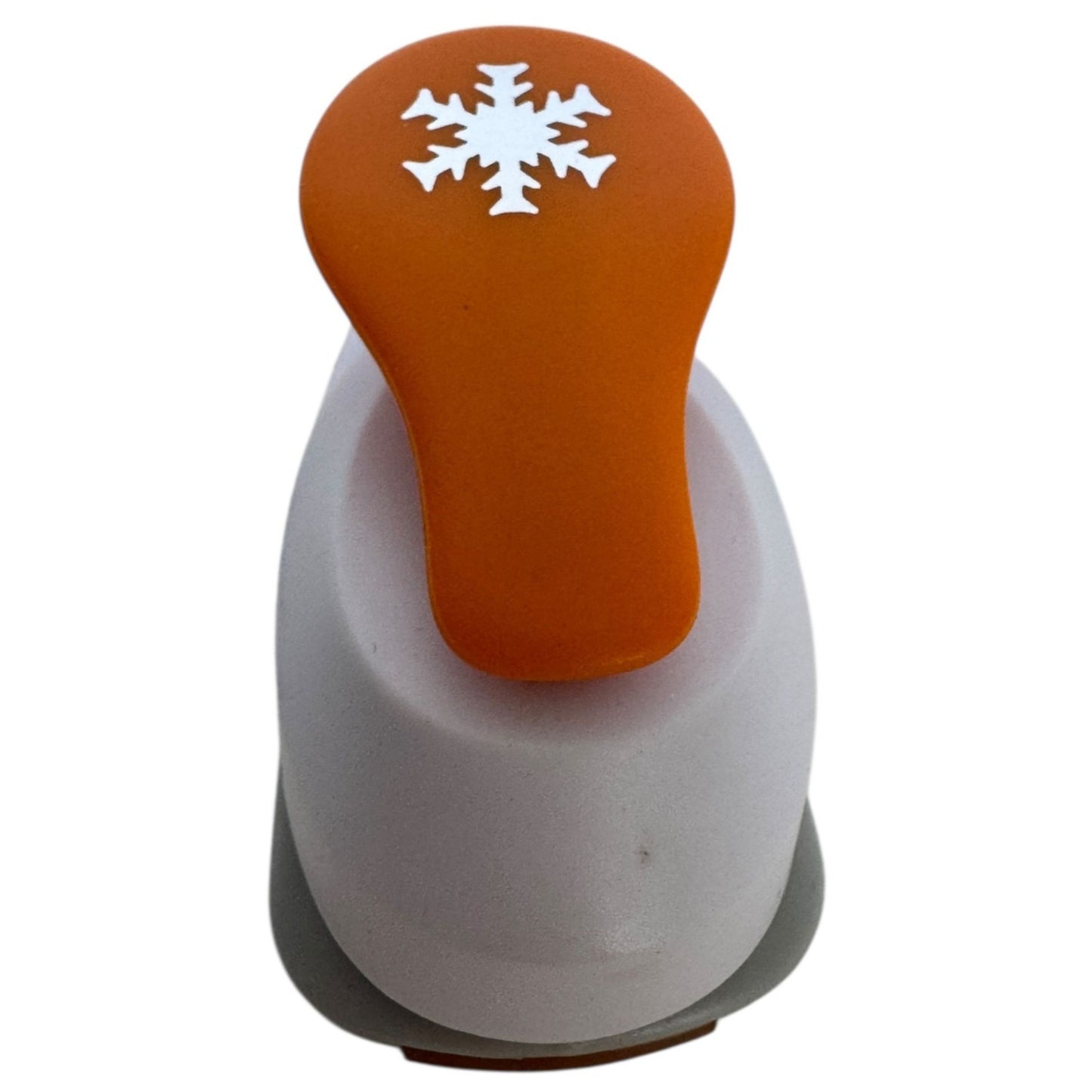 Fiskars Lever Paper Punch Small Snowflake 5/8 inch Christmas Holidays Cardmaking