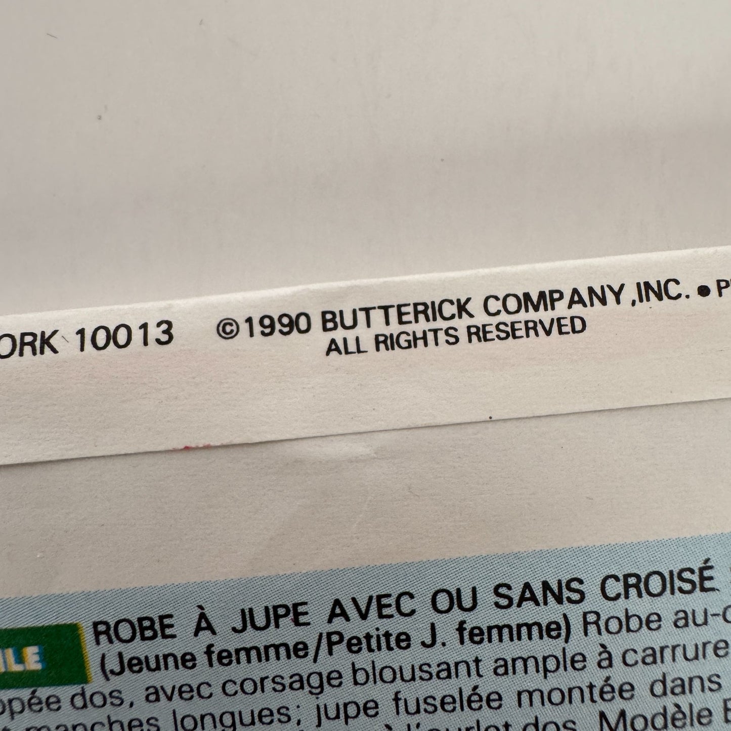 Butterick Sewing Pattern 5048 Dress with Mock Wrap Skirt Work Size 12-16 Easy UC