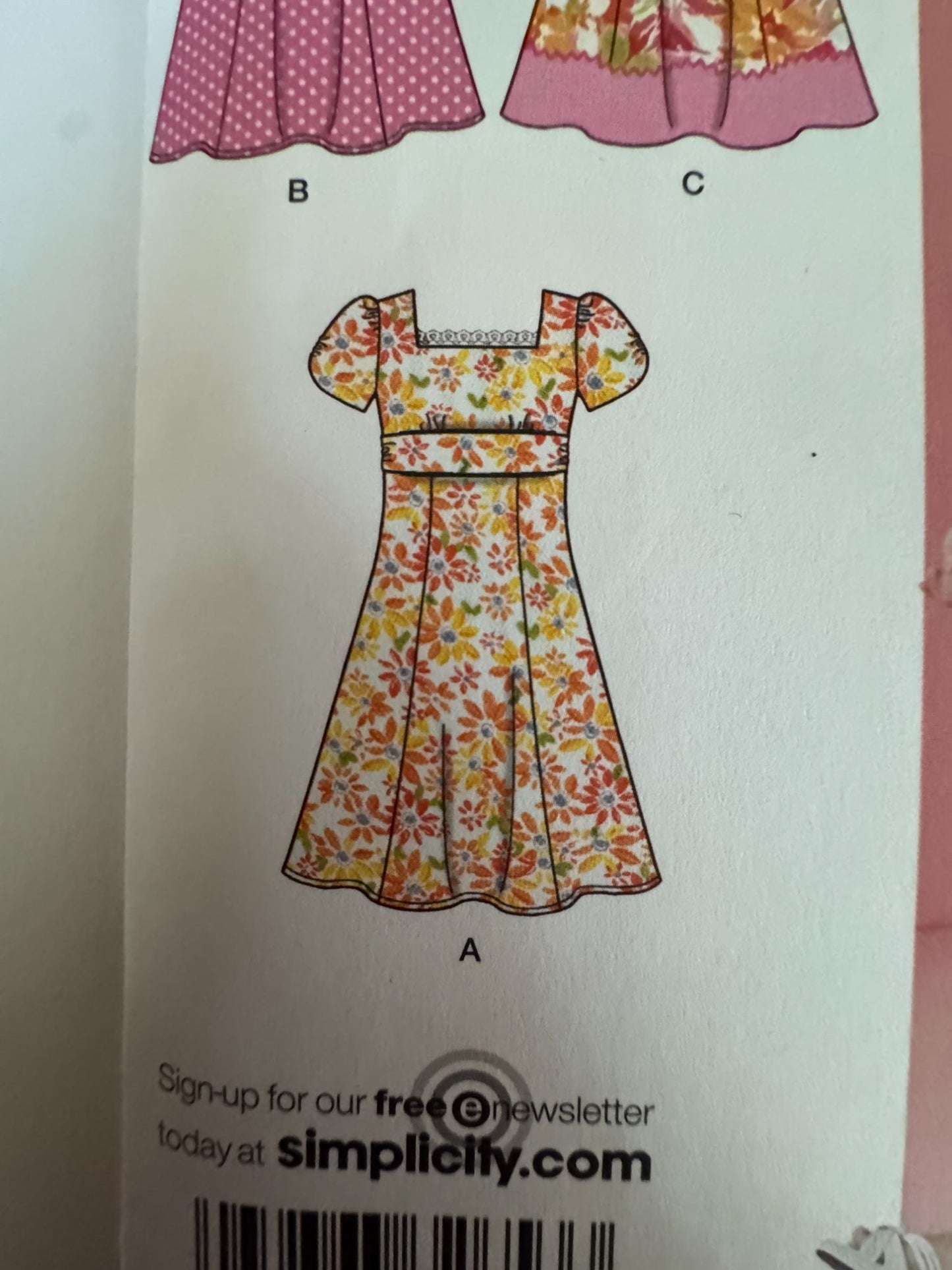 Simplicity Sewing Pattern 2683 Dress with Jacket Spring Easter Girls 7-14 Uncut