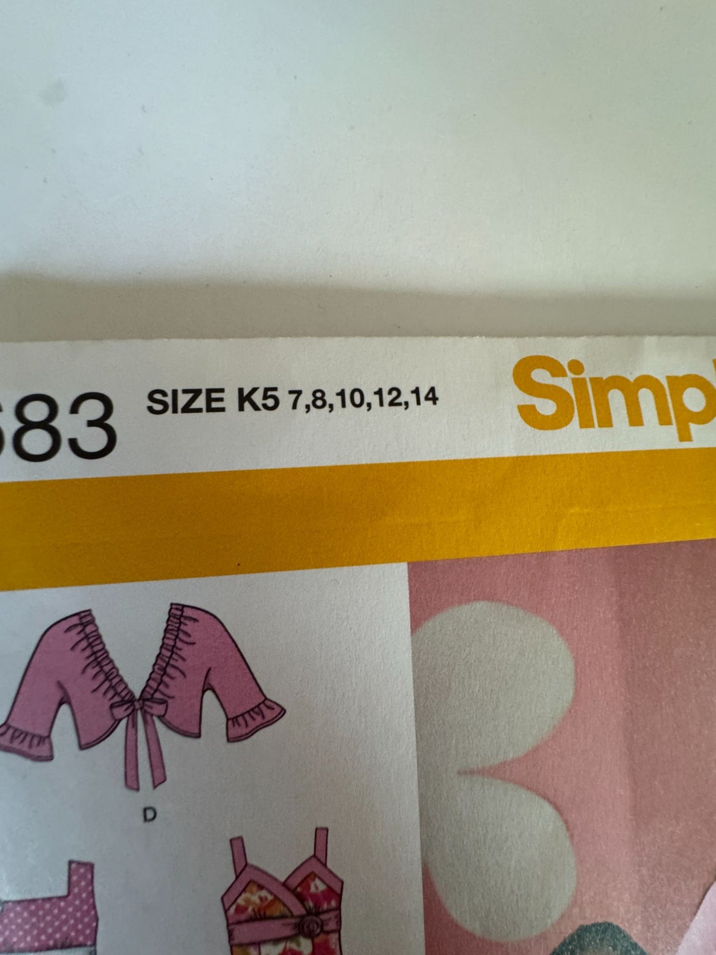 Simplicity Sewing Pattern 2683 Dress with Jacket Spring Easter Girls 7-14 Uncut
