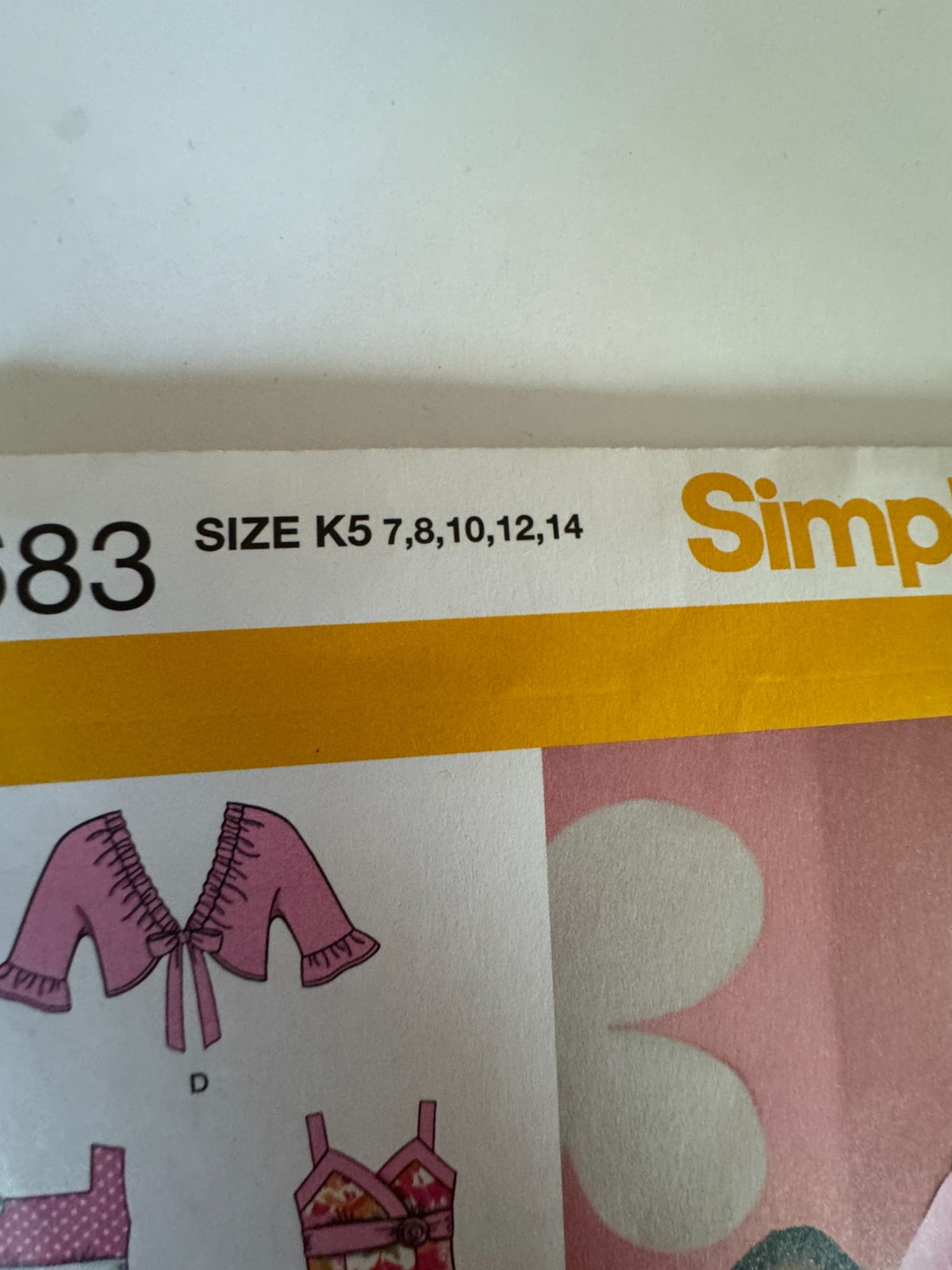 Simplicity Sewing Pattern 2683 Dress with Jacket Spring Easter Girls 7-14 Uncut