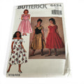 Butterick Girls Dress Sewing Pattern 6424 Formal Party Princess Bow 12 14 Uncut