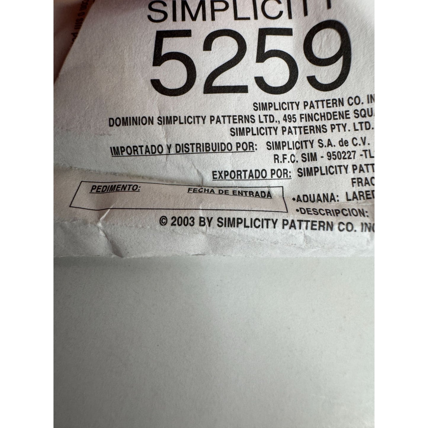 Simplicity Sewing Pattern 5259 Slim Pants Skirts Work Career Easy UC 8 10 12 14