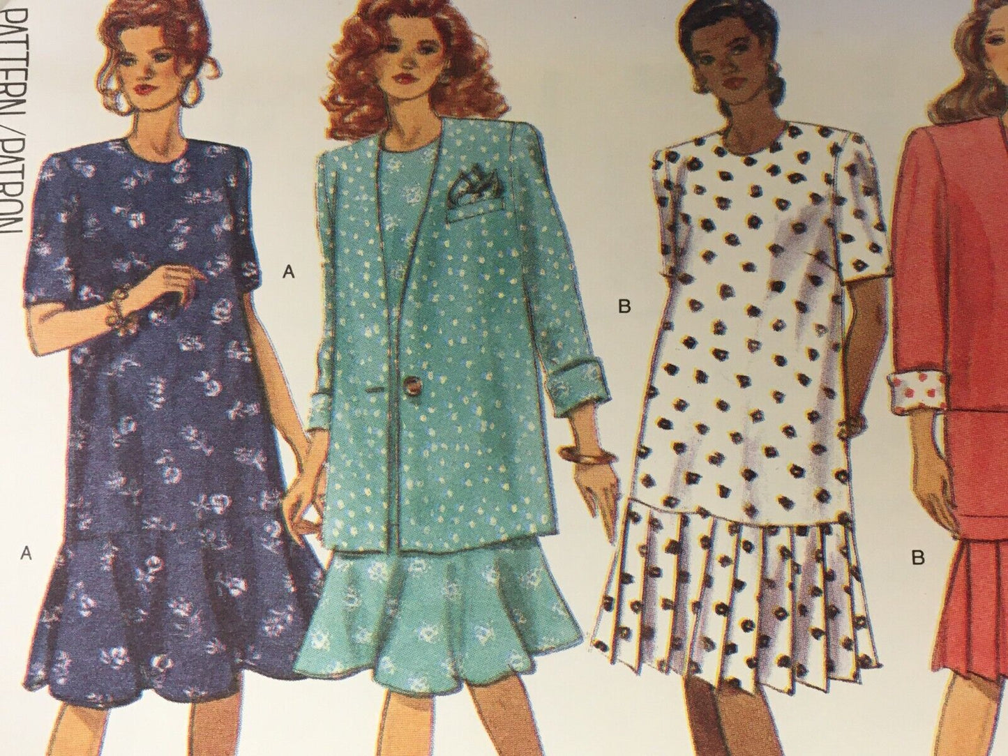 Butterick Sewing Pattern 6599 Maternity Work Dress Jacket Easy 6 8 10 12 Uncut
