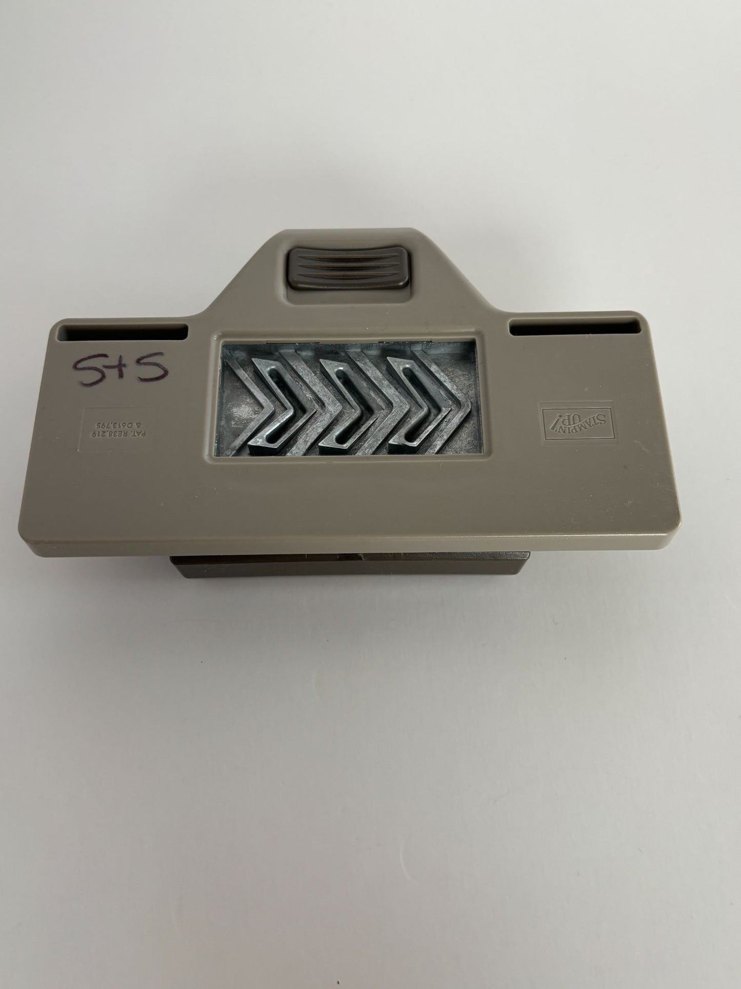 Stampin Up Chevron Border Paper Punch Arrow Craft Tool Card Making Scrapbooking