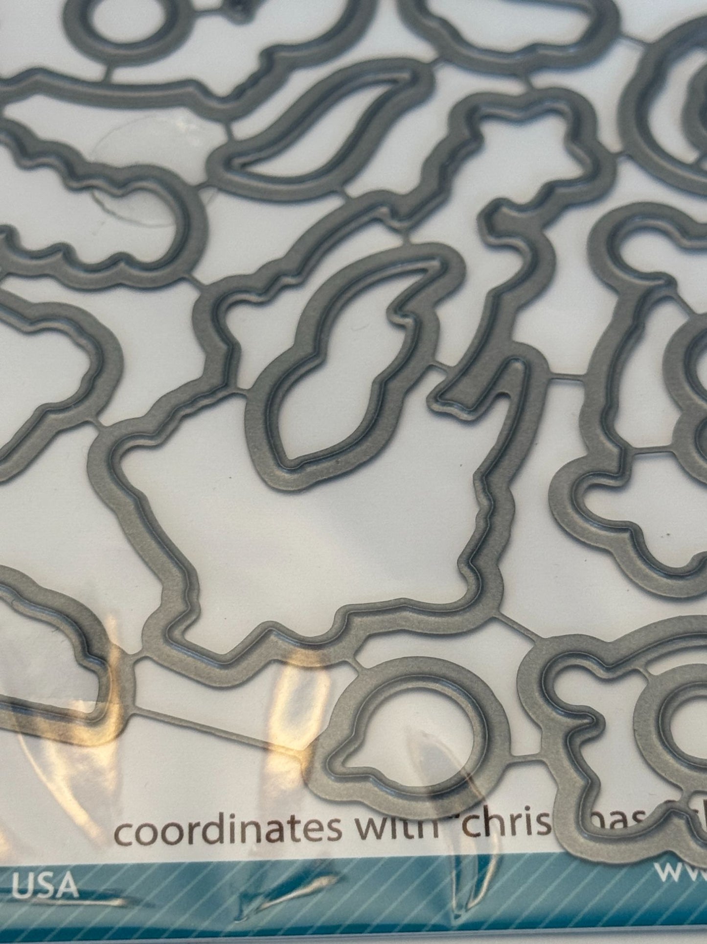 Lawn Fawn Custom Craft Dies Cuts Christmas Fishes Card Making Crab Jelly Fish