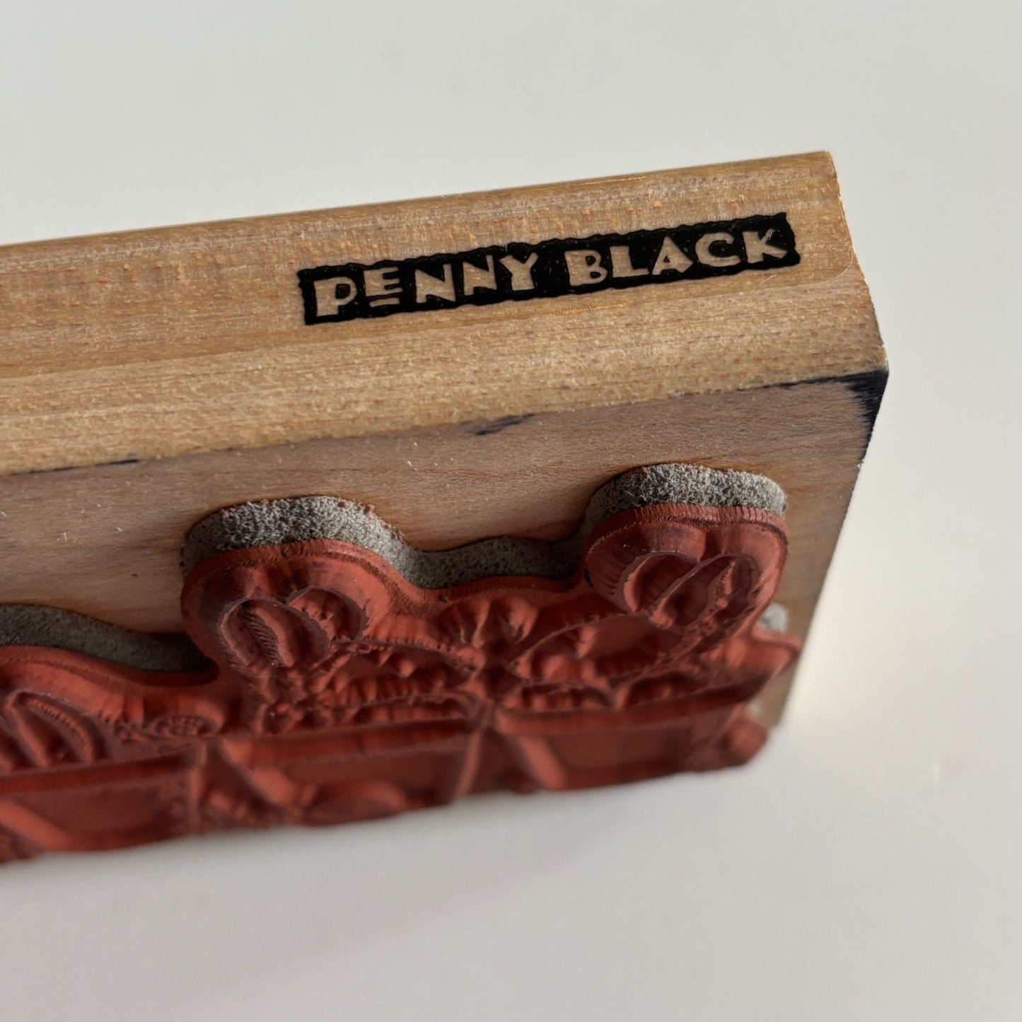 Penny Black Rubber Stamp Bunny Friends Rabbits in Plant Pots Garden Card Making