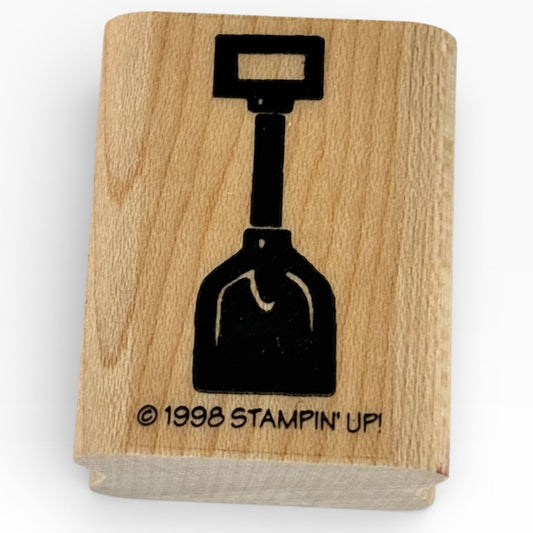 Stampin Up Rubber Stamp Beach Shovel Summer Family Vacation Card Making Craft