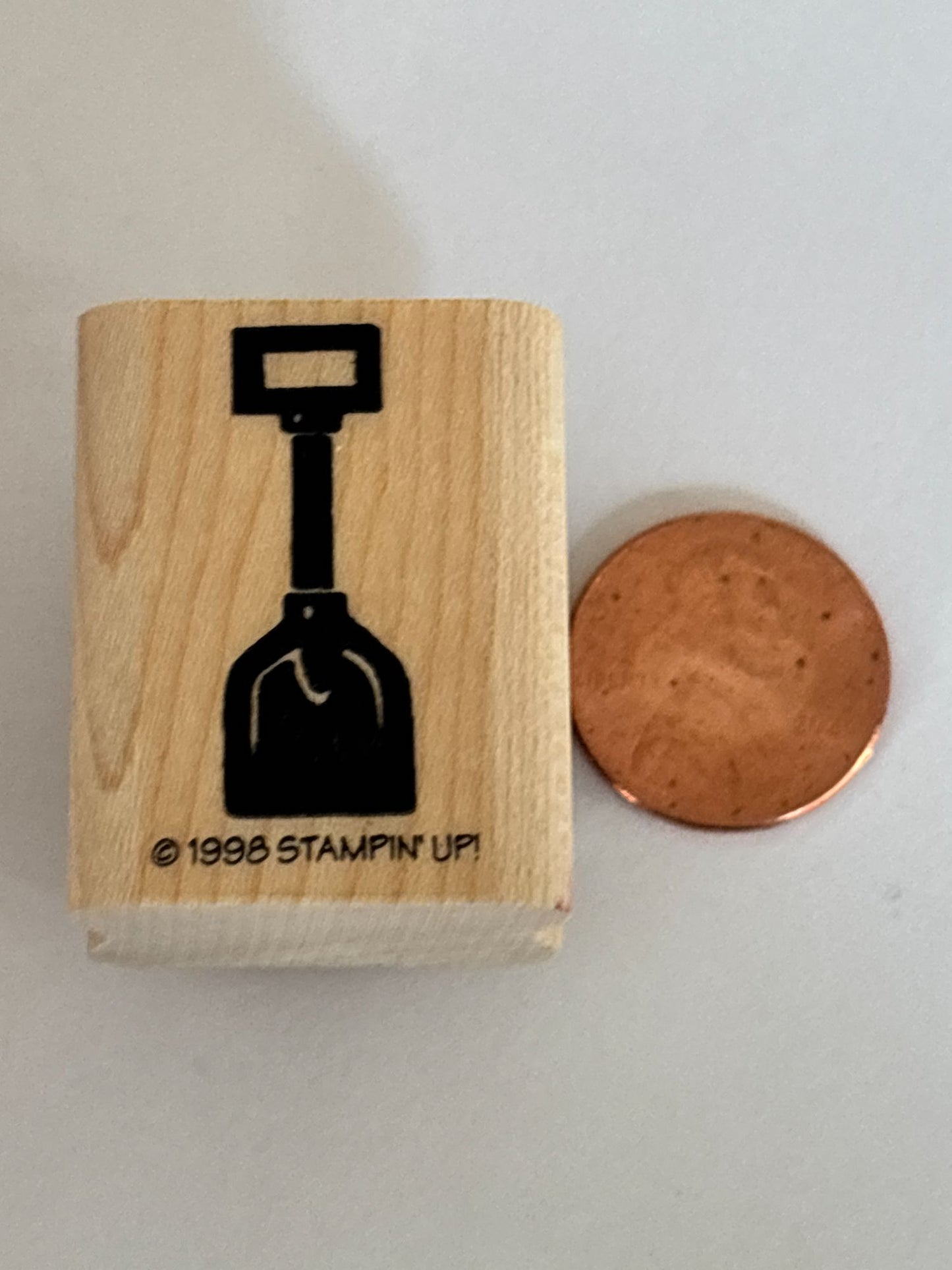Stampin Up Rubber Stamp Beach Shovel Summer Family Vacation Card Making Craft