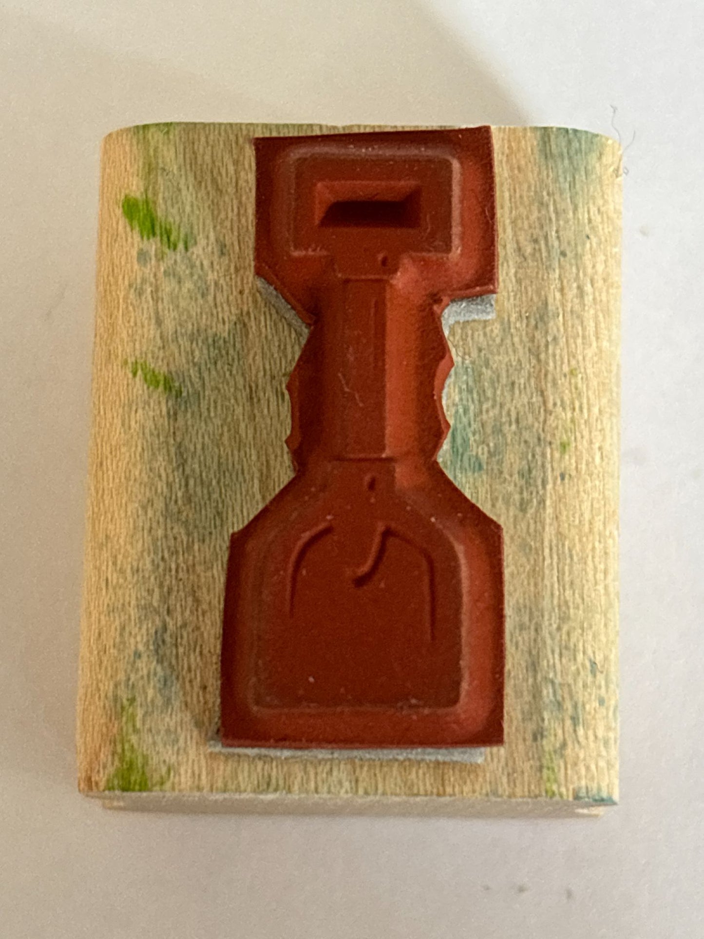 Stampin Up Rubber Stamp Beach Shovel Summer Family Vacation Card Making Craft