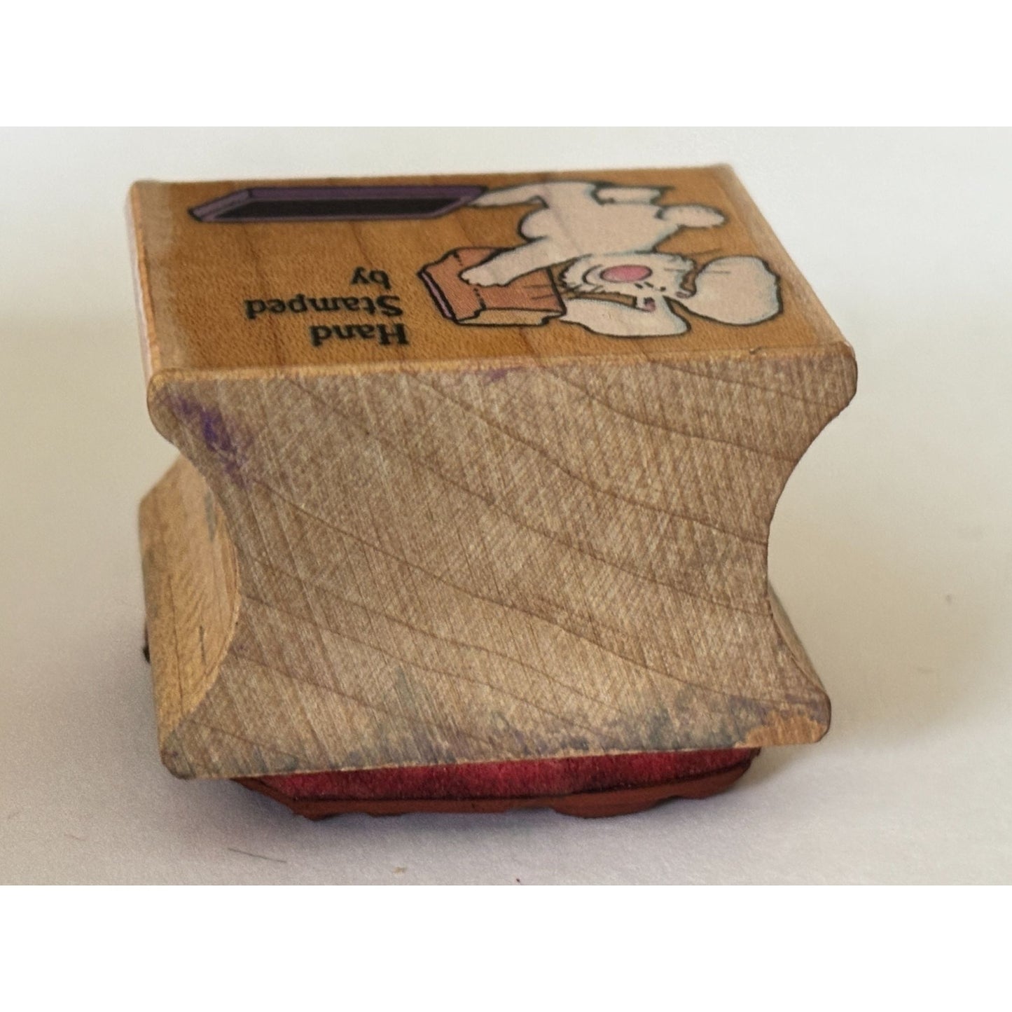 All Night Media Rubber Stamp Hand Stamped Bunny Rabbit Stamping Card Making Craft