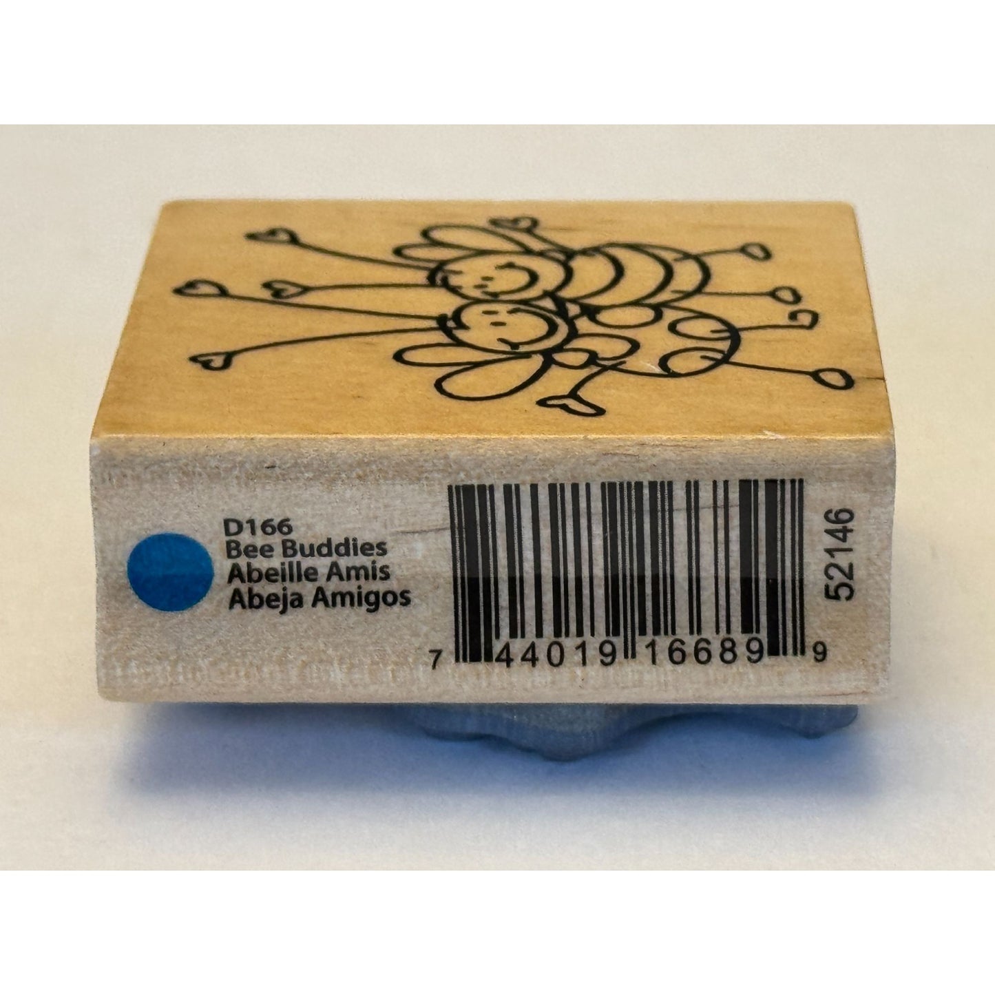 Stampendous Rubber Stamp Bee Buddies Hearts Love Friendship Card Making Craft
