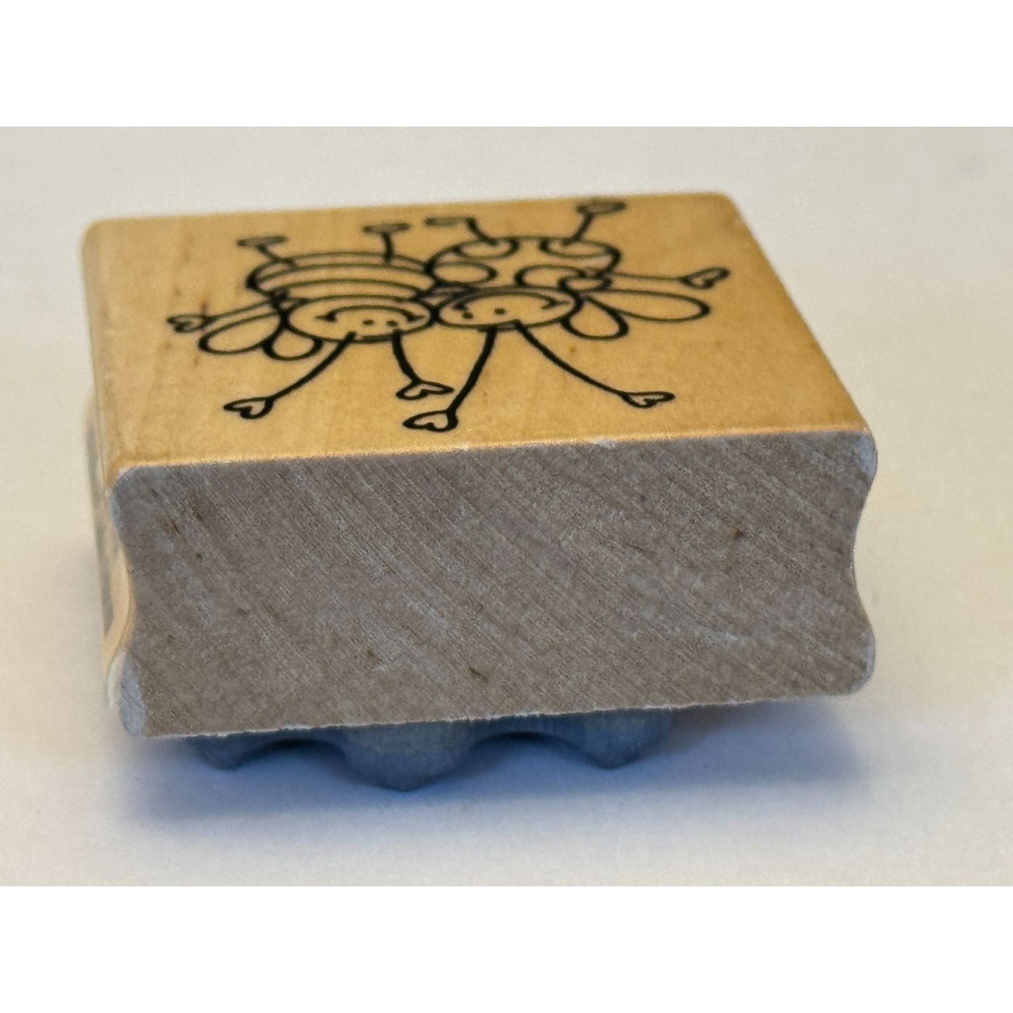 Stampendous Rubber Stamp Bee Buddies Hearts Love Friendship Card Making Craft