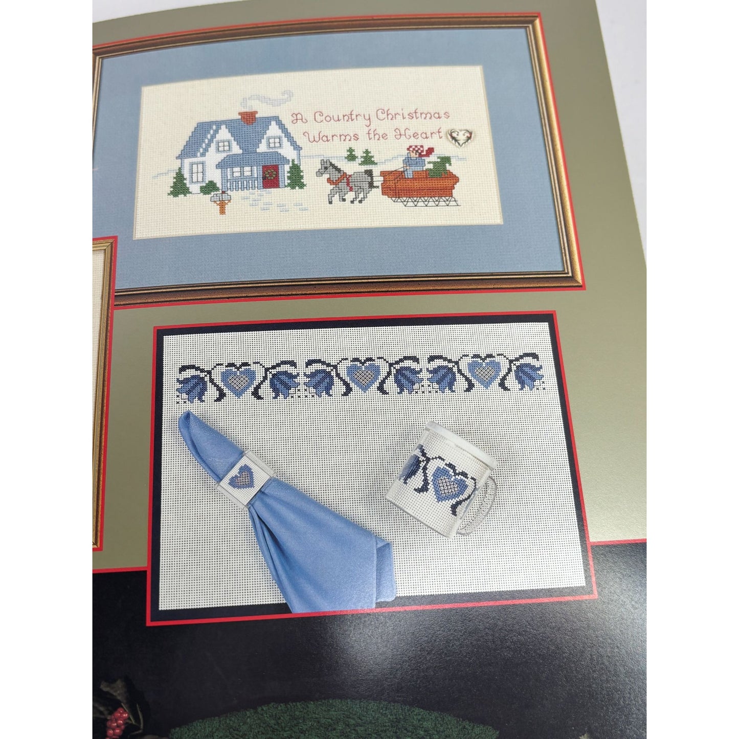 Gloria and Pat A Christmas Celebration Cross Stitch Pattern Book Nativity DMC