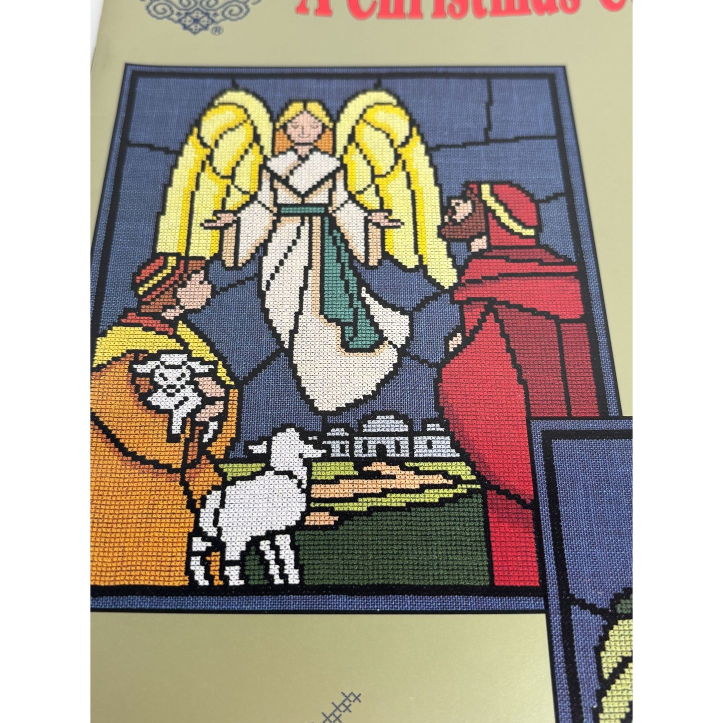 Gloria and Pat A Christmas Celebration Cross Stitch Pattern Book Nativity DMC
