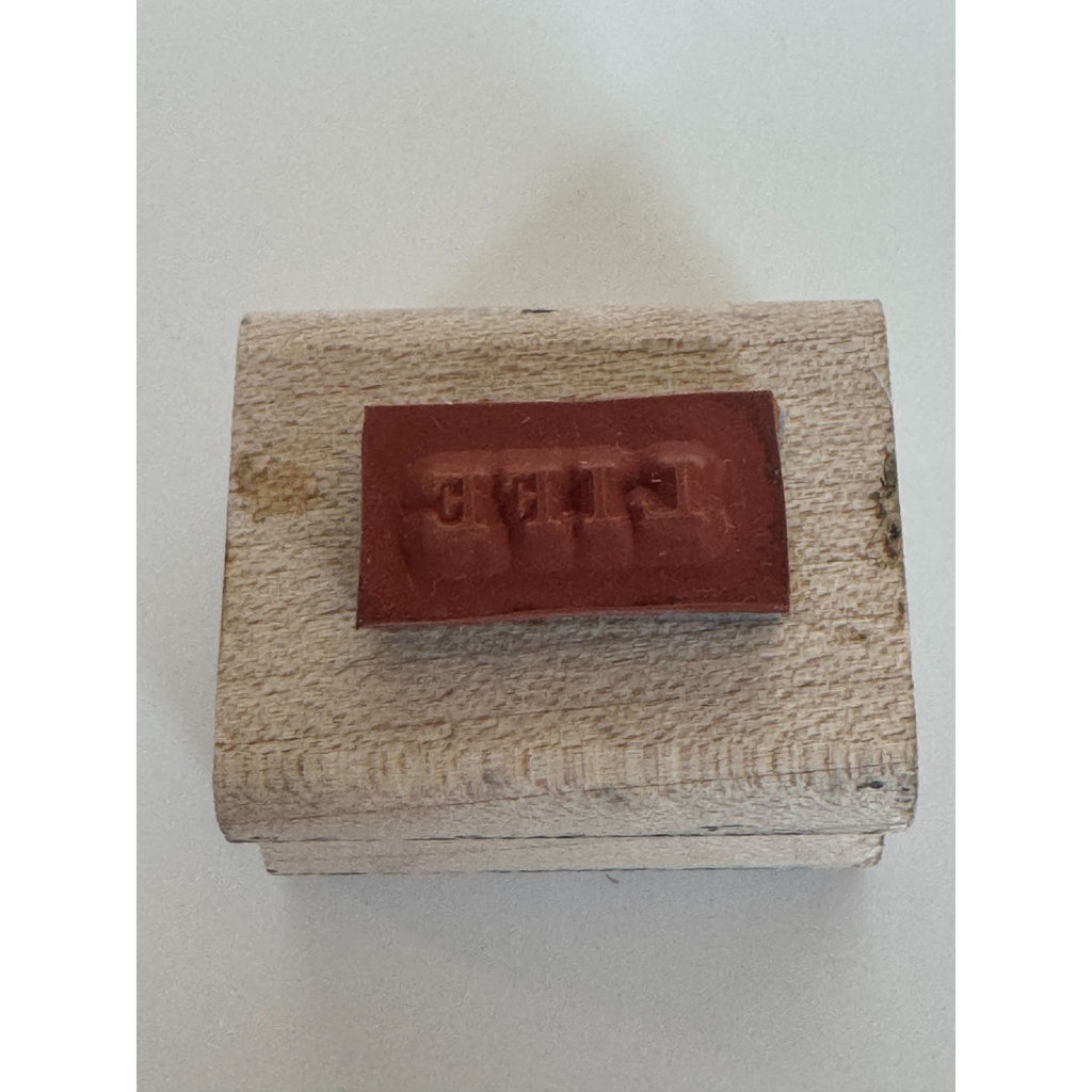 Stampin Up Rubber Stamp Life Small Print Word Sentiment Birthday Card Making