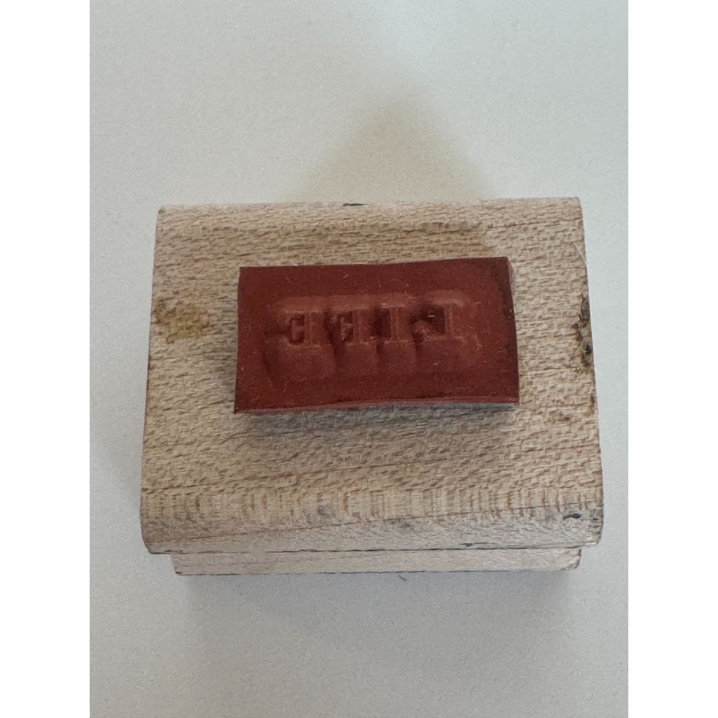 Stampin Up Rubber Stamp Life Small Print Word Sentiment Birthday Card Making