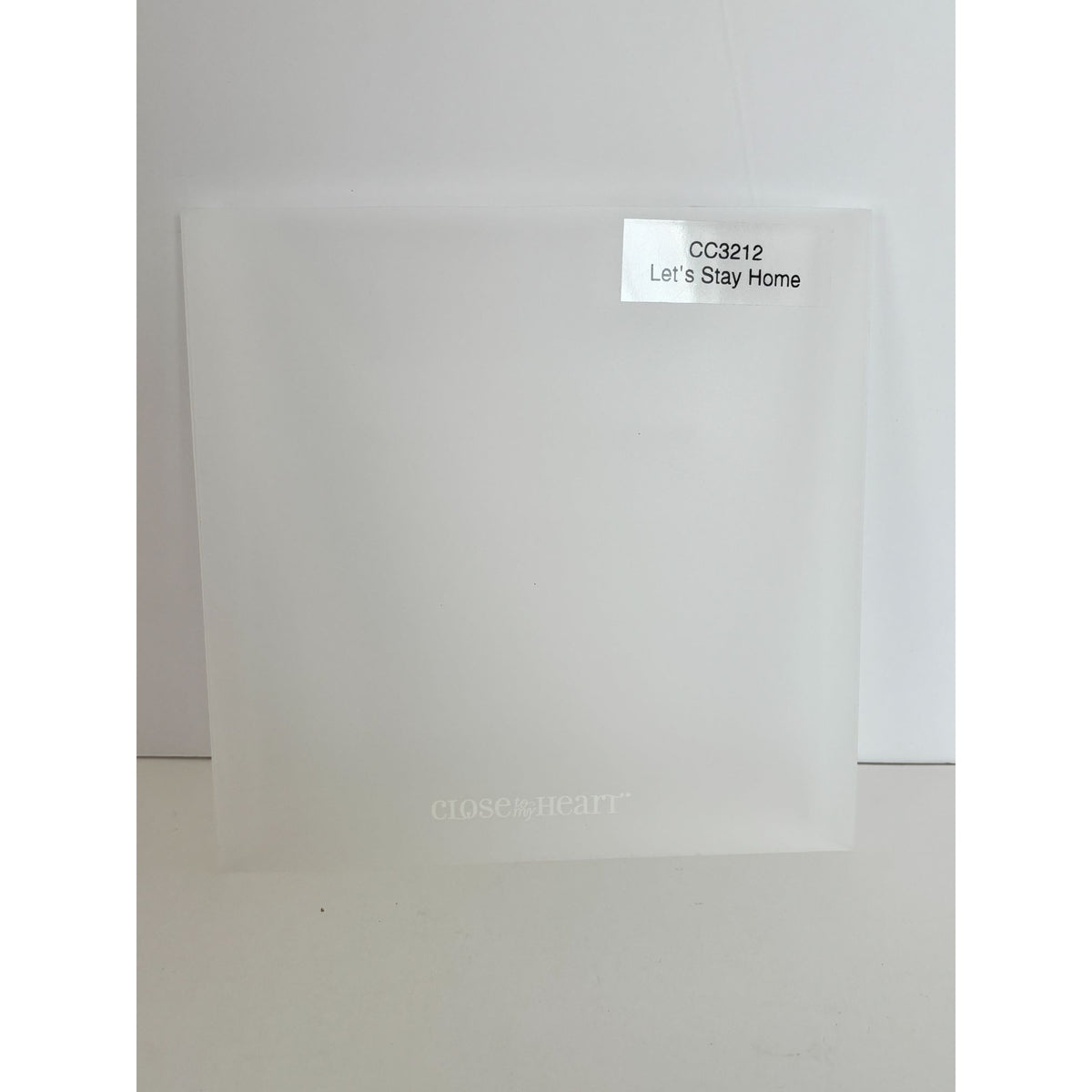 CTMH My Acrylix Acrylic Stamps Lets Stay Home Play Chess Introvert Read CC3212 Set