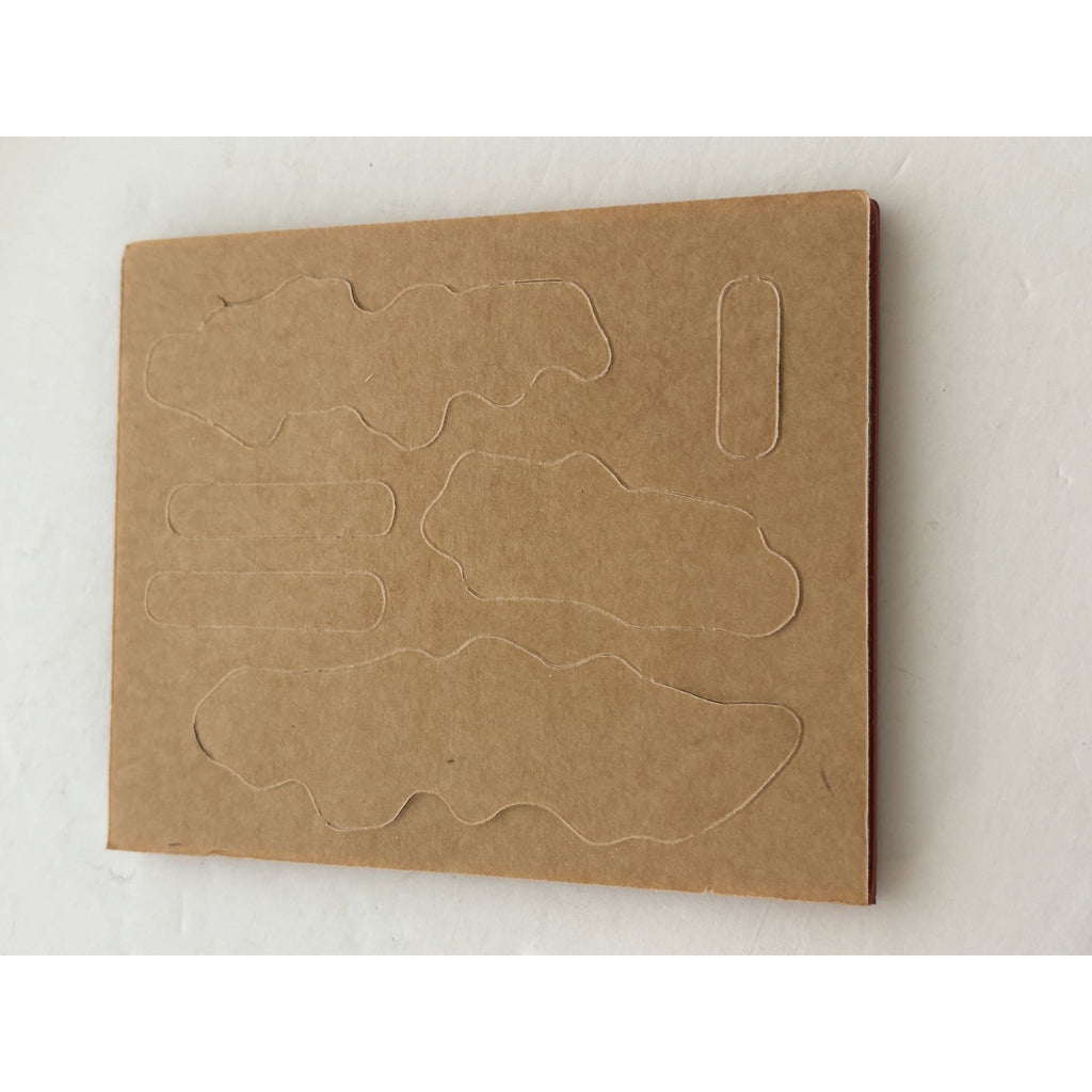 Stampin Up Rubber Stamp Set Outlined Occasions Be Mine Thanks Love Card Making