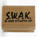 Stampin Up Rubber Stamp SWAK Sealed with a Kiss Card Making Love Letter Craft