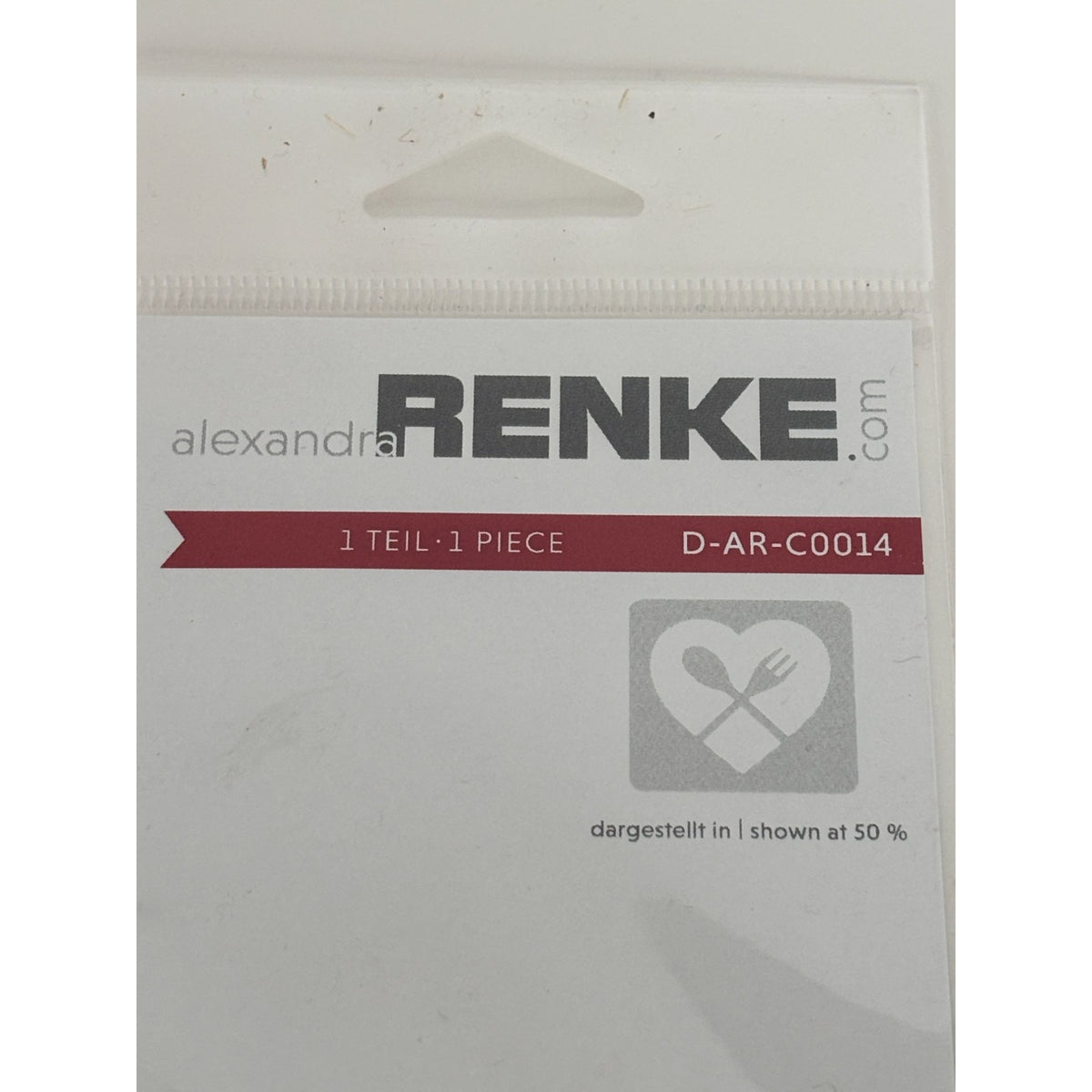Alexandra Renke Steel Die Cutlery Heart Fork Spoon Recipe Cardmaking Small Craft Scrapbooking Menu