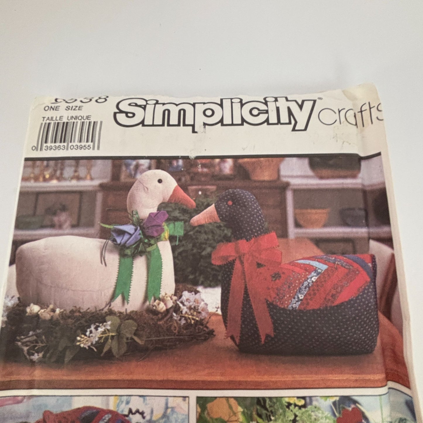 Simplicity Crafts Sewing Pattern 8538: Stuffed Animals