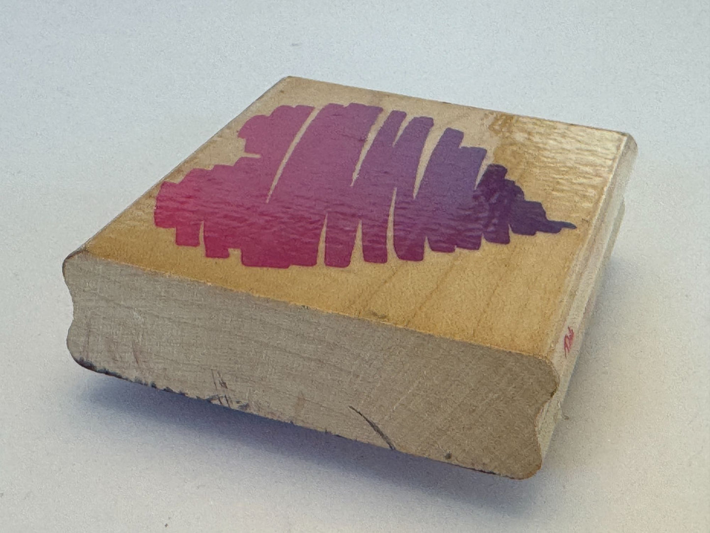 Rubber Stampede Rubber Stamp Sketch of my Heart Scribble Posh Impressions Craft