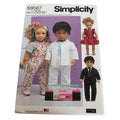 Simplicity Sewing Pattern S9567 18" Doll Clothes Doctor Nurse Scrubs Suit Dress