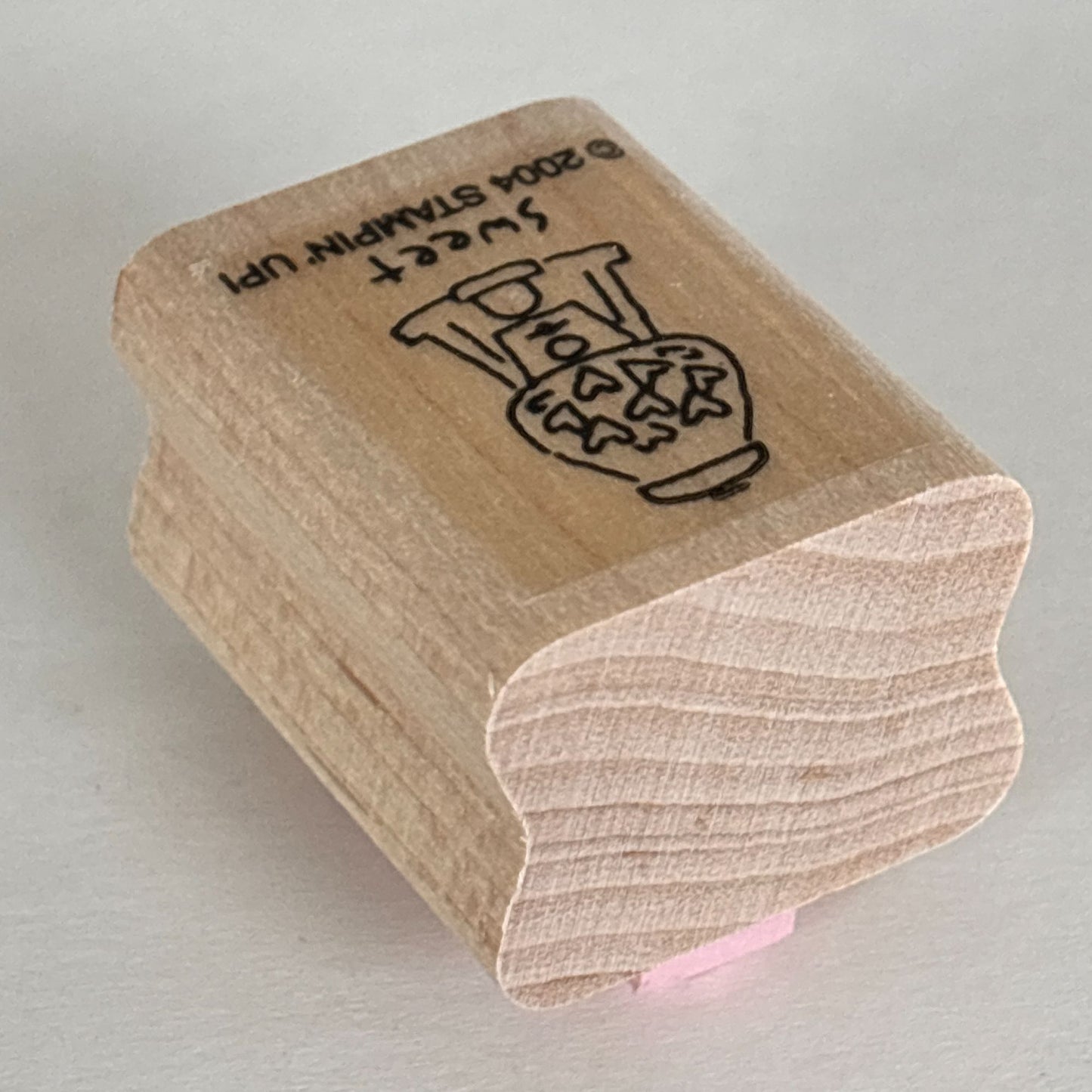 Stampin Up Rubber Stamp Sweet Gumball Machine Candy Cardmaking Scrapbooking Mini Paper Crafting