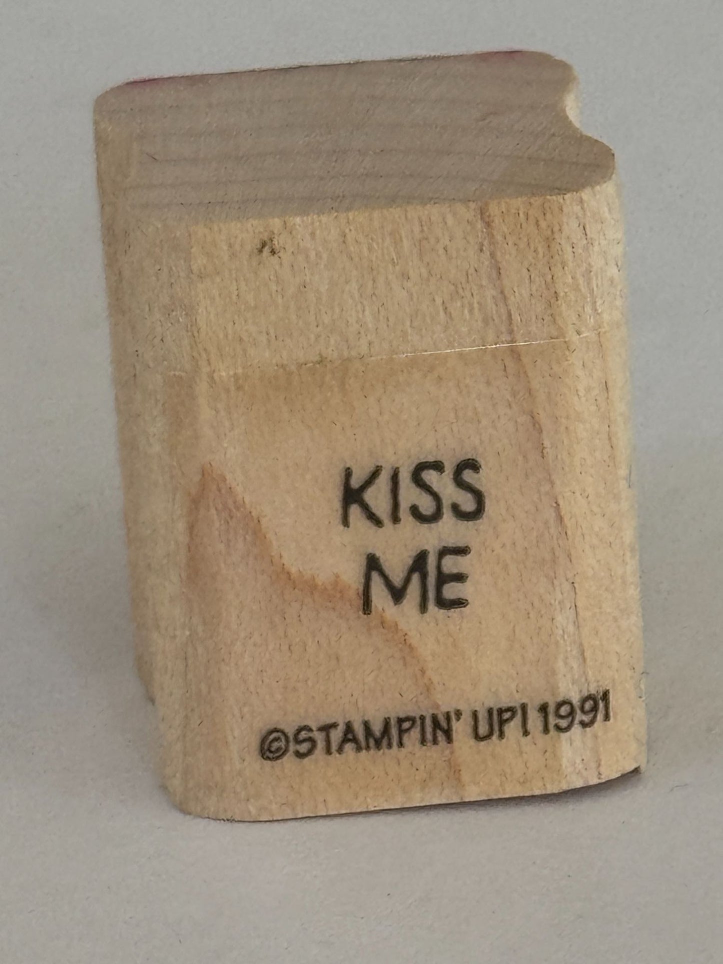 Stampin Up Rubber Stamps Be Mine Hug Me Kiss Me Valentines Day Messages Love
