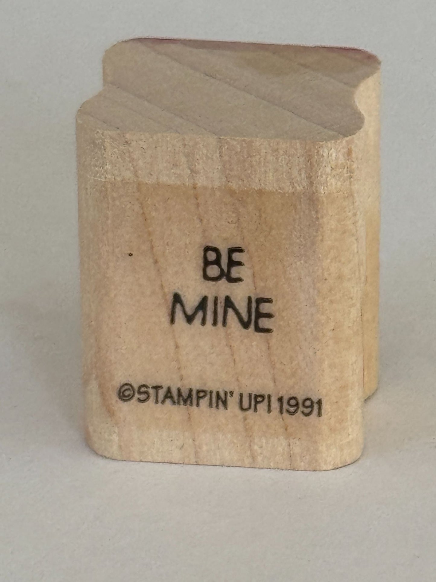 Stampin Up Rubber Stamps Be Mine Hug Me Kiss Me Valentines Day Messages Love