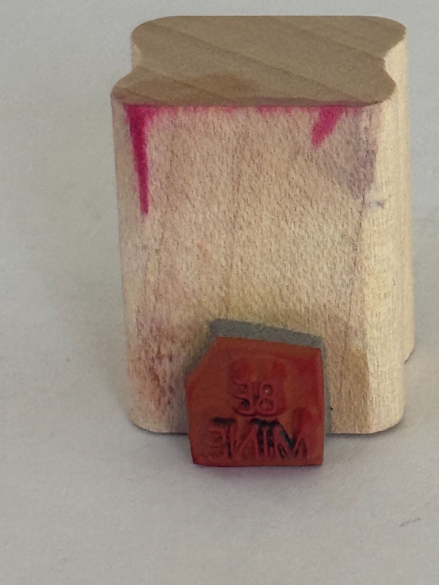 Stampin Up Rubber Stamps Be Mine Hug Me Kiss Me Valentines Day Messages Love