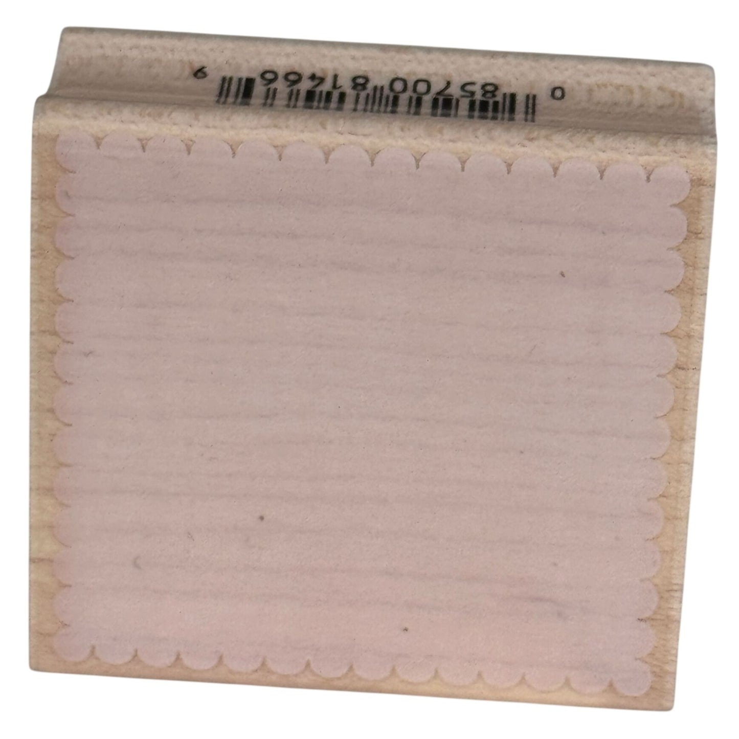Hero Arts Rubber Stamp Square Scalloped Shadow Background Frame Card Making Scrapbooking Texture E1962